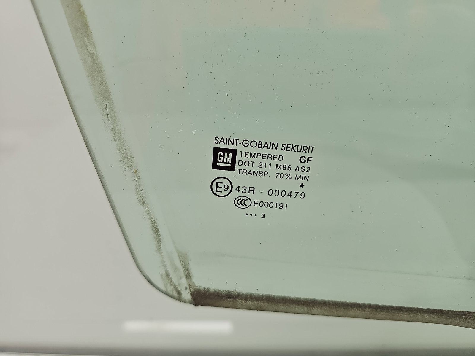 Geam usa dreapta fata Opel Corsa D [Fabr 2006-2013] OEM - imagine 2