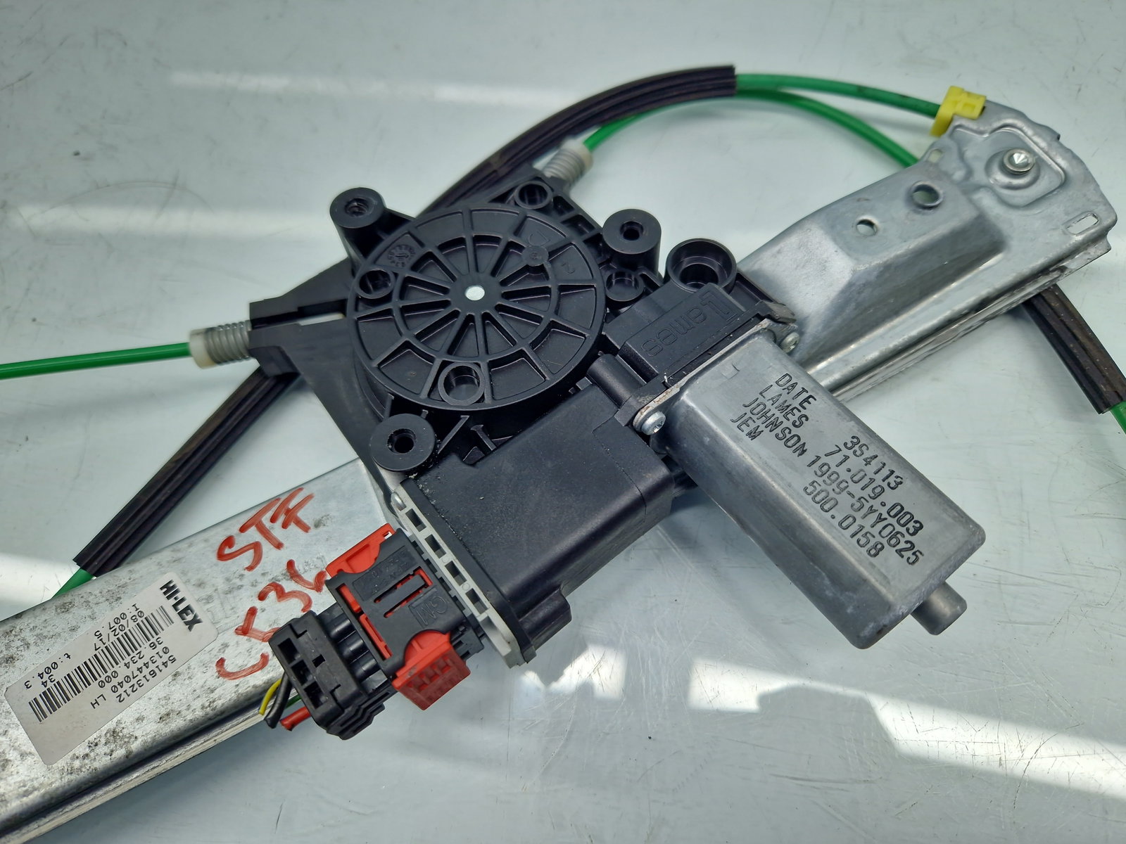 Macara electrica geam stanga fata Opel Corsa E [Fabr 2014-prezent] 013447040 - imagine 3