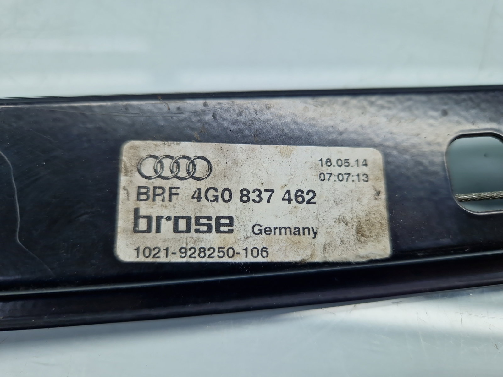 Macara electrica geam dreapta fata AUDI A6 (4G2, C7) S-line [Fabr 2012-2017] 4G0837462 - imagine 4