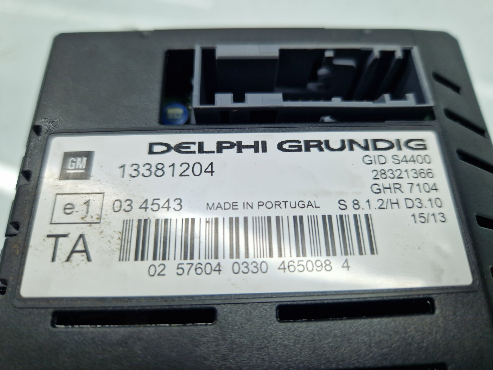 Display bord Opel Corsa D [Fabr 2006-2013] 13381204 - imagine 7