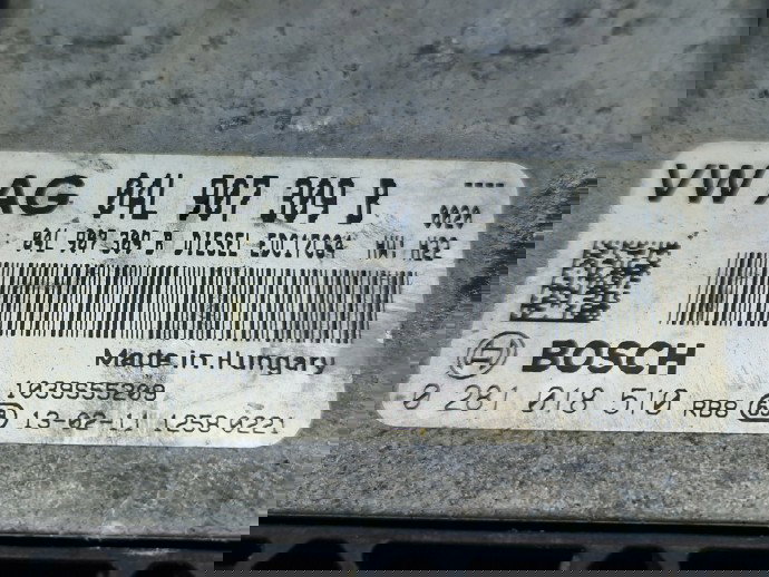 Calculator motor ECU Volkswagen Golf 7 (5G) [Fabr 2014-prezent] 04L907309B 1.6 TDI CLHA 77KW / 105CP