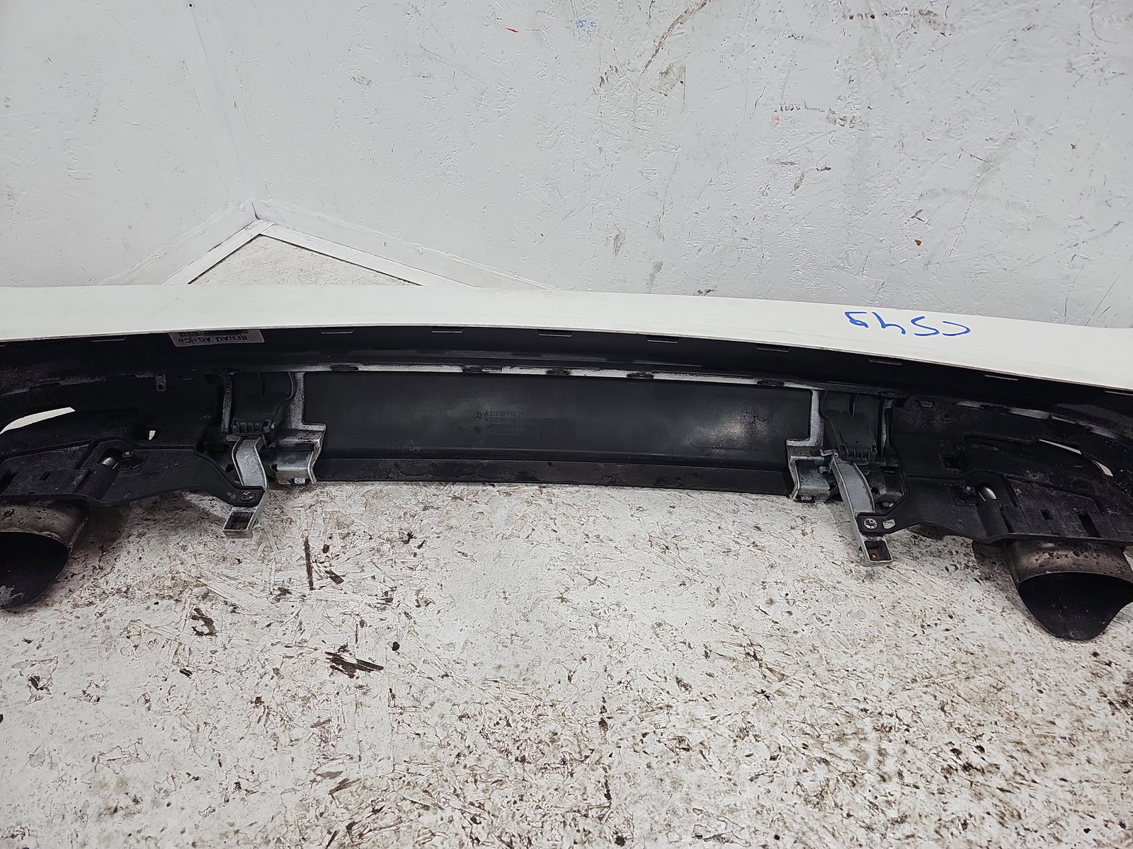 Bara spate Mercedes Clasa E (W212) [Fabr 2009-2016] Break AMG 650U Alb Calcite - imagine 3