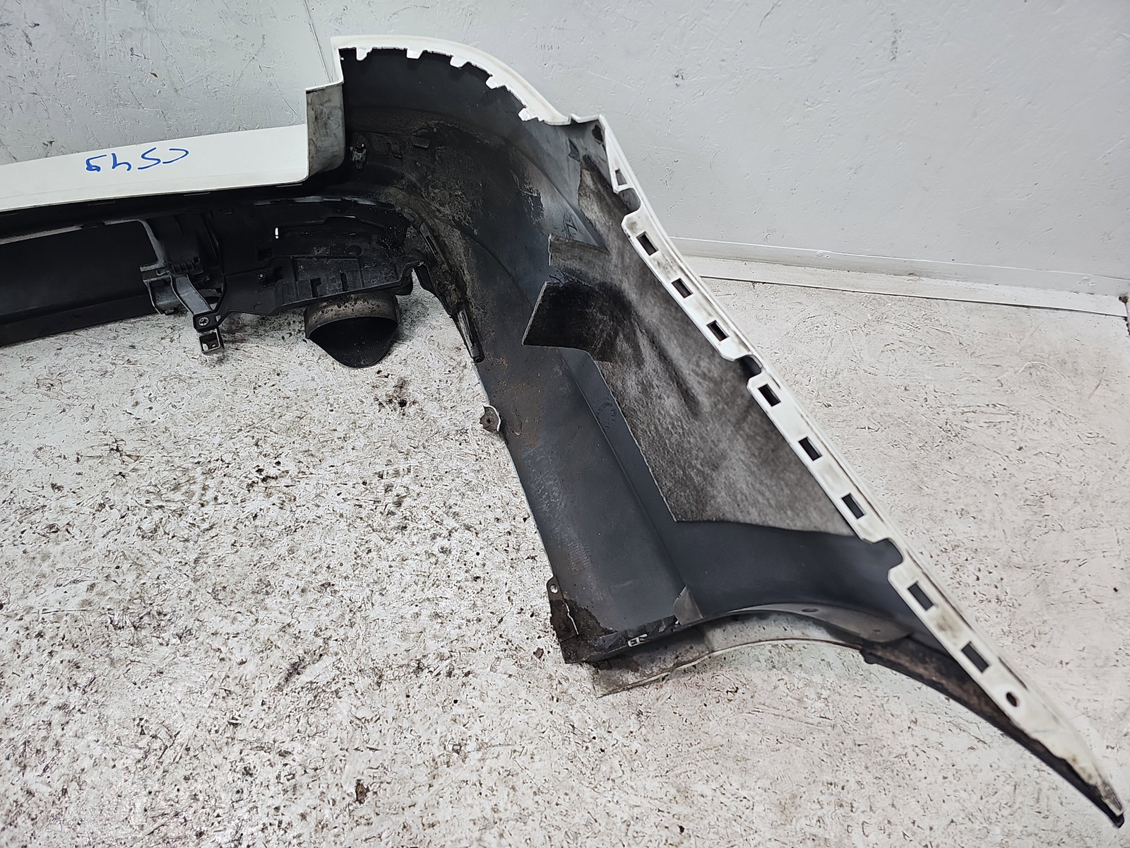 Bara spate Mercedes Clasa E (W212) [Fabr 2009-2016] Break AMG 650U Alb Calcite - imagine 9