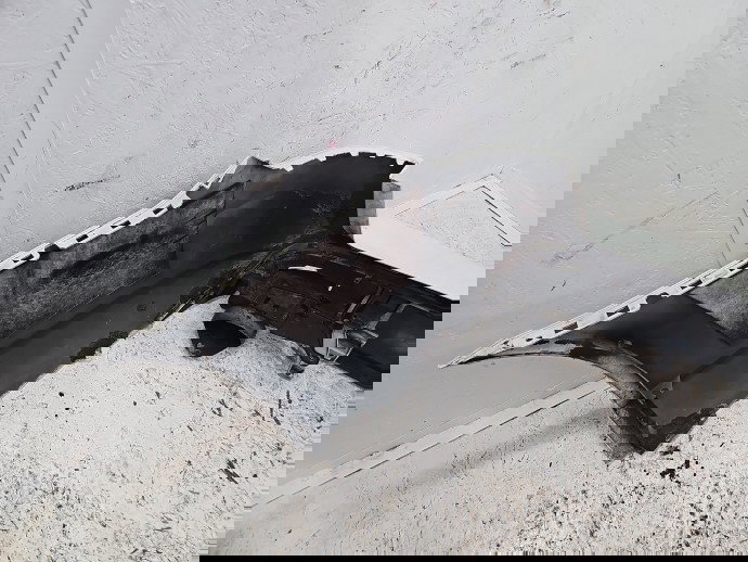 Bara spate Mercedes Clasa E (W212) [Fabr 2009-2016] Break AMG 650U Alb Calcite