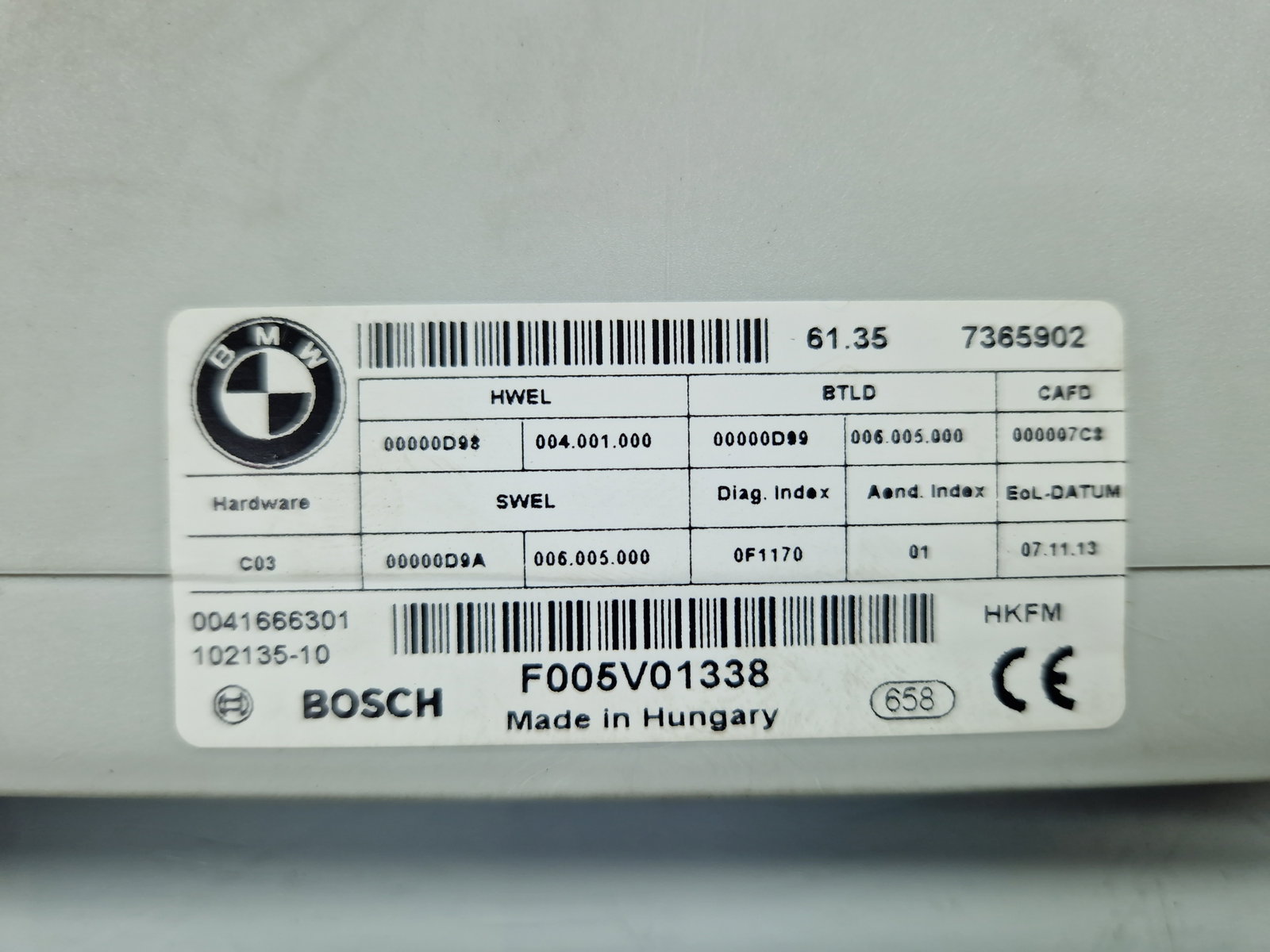 Modul confort Bmw 5 GT (F07) [Fabr 2011-2016] 7365902 - imagine 4