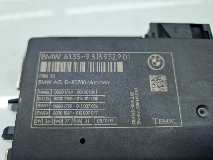 Modul confort Bmw 5 GT (F07) [Fabr 2011-2016] 6135-9313932901