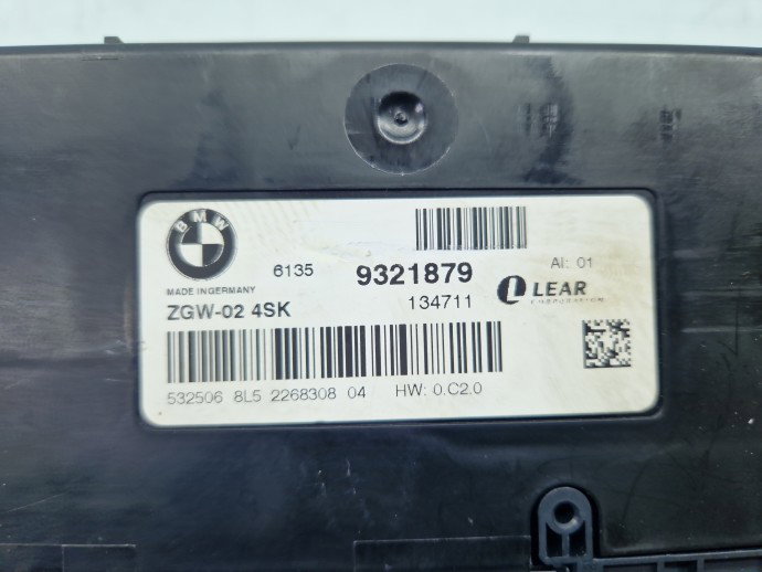 Modul confort Bmw 5 GT (F07) [Fabr 2011-2016] 9321879