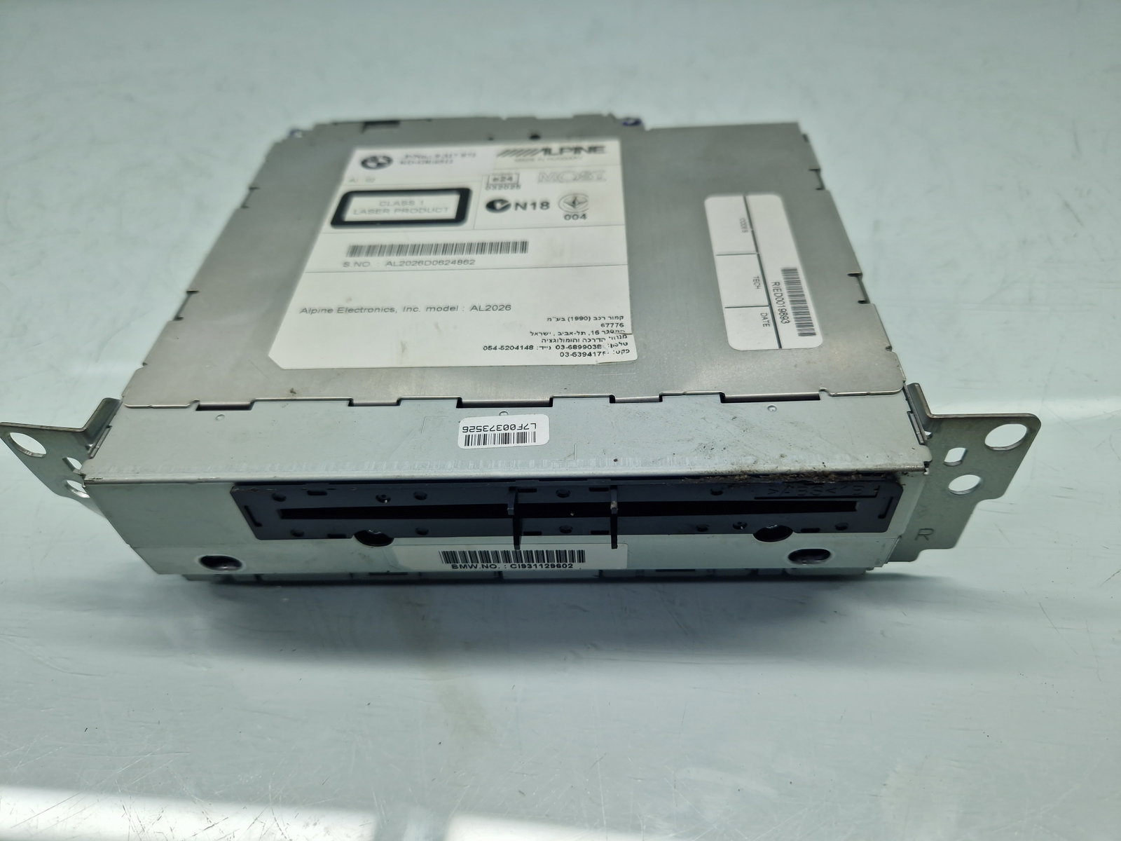 Radio CD Bmw 5 GT (F07) [Fabr 2011-2016] 9317872