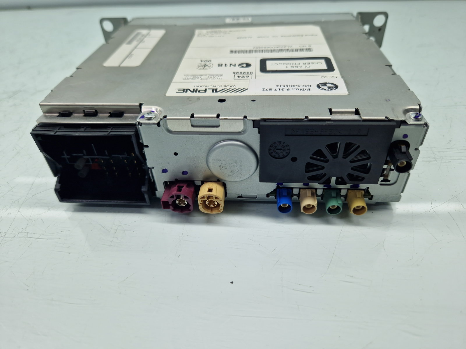 Radio CD Bmw 5 GT (F07) [Fabr 2011-2016] 9317872 - imagine 2