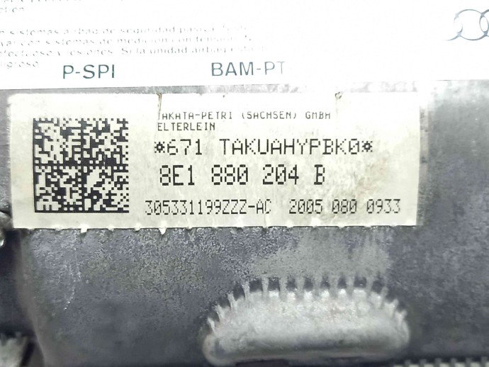 Airbag pasager 8E1880204B Audi A4 (8EC, B7) [Fabr 2004-2008] 2.0 BLB