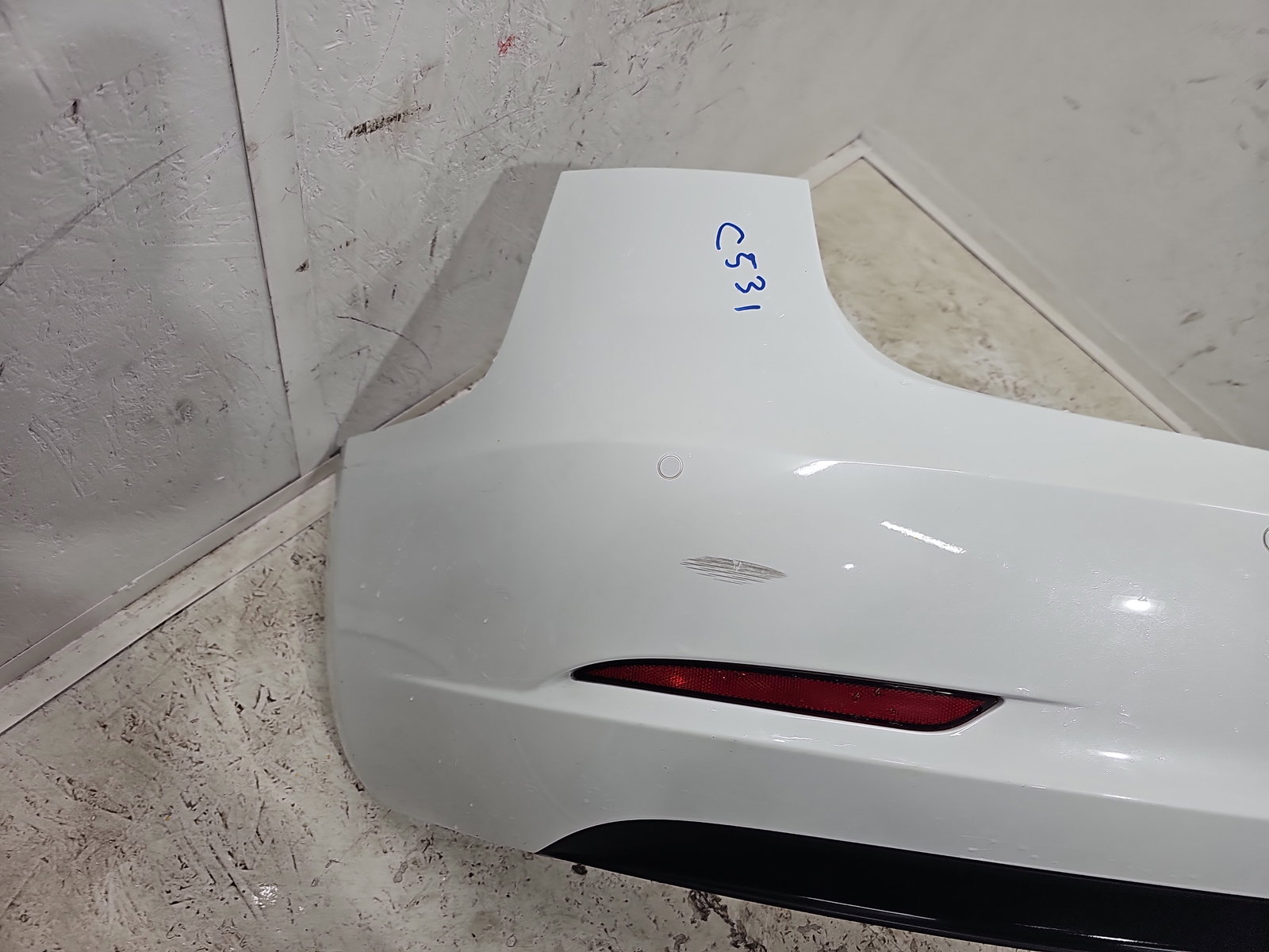 Bara spate TESLA Model 3 [Fabr 2020-2025] Pearl White - imagine 4