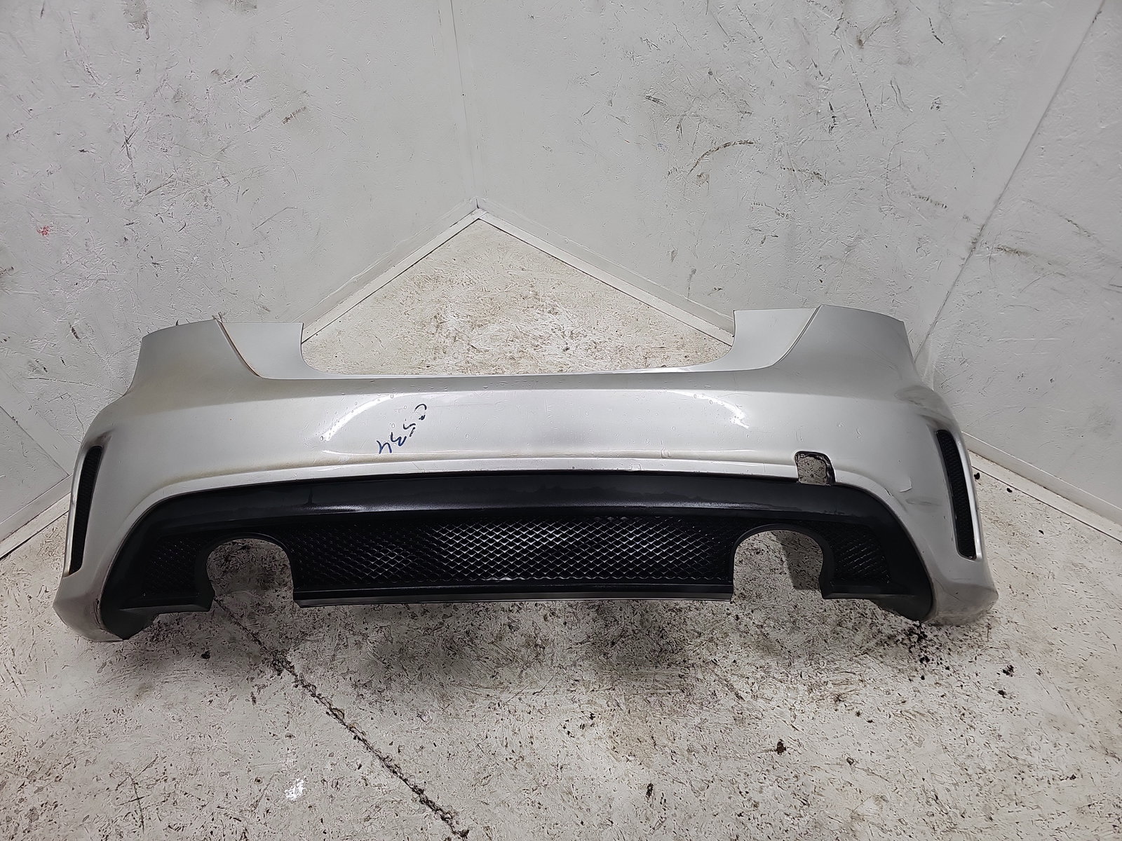 Bara spate Mercedes Clasa A (W176) [Fabr 2012-2018] 761 Polar Silver - imagine 1