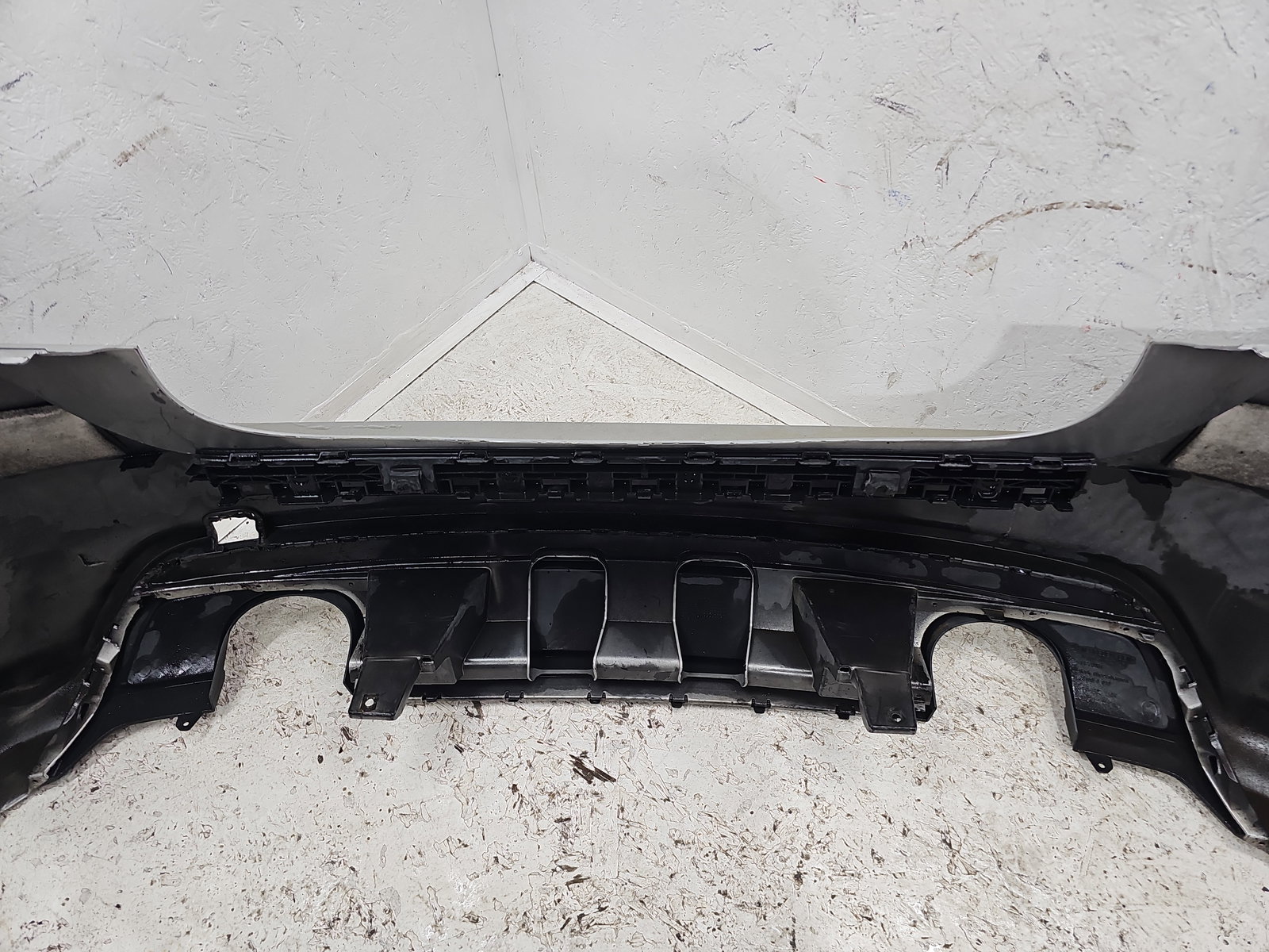 Bara spate Mercedes Clasa A (W176) [Fabr 2012-2018] 761 Polar Silver - imagine 2