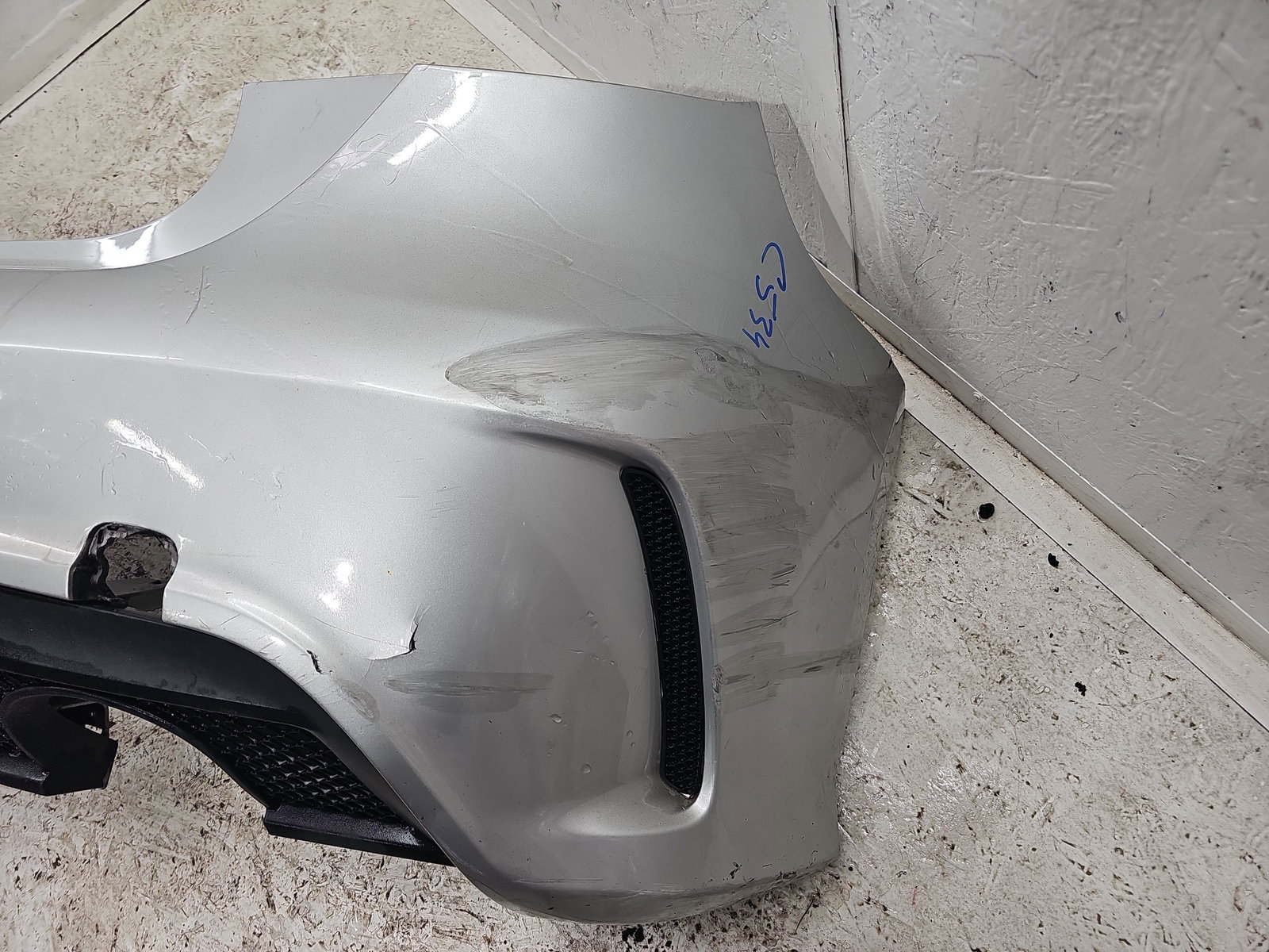 Bara spate Mercedes Clasa A (W176) [Fabr 2012-2018] 761 Polar Silver - imagine 3