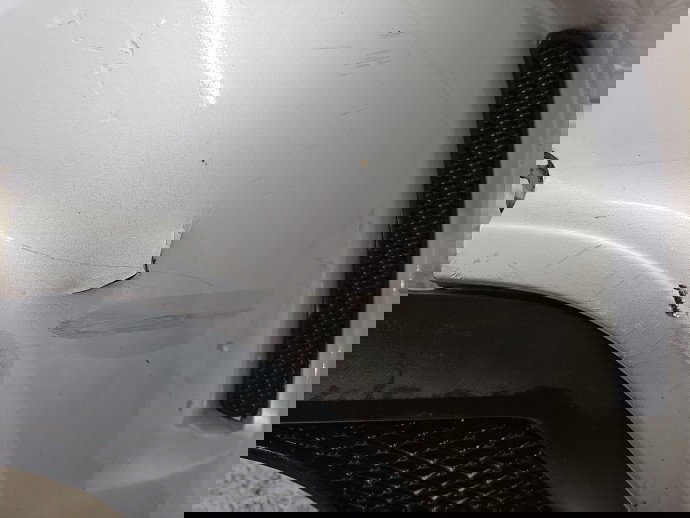 Bara spate Mercedes Clasa A (W176) [Fabr 2012-2018] 761 Polar Silver