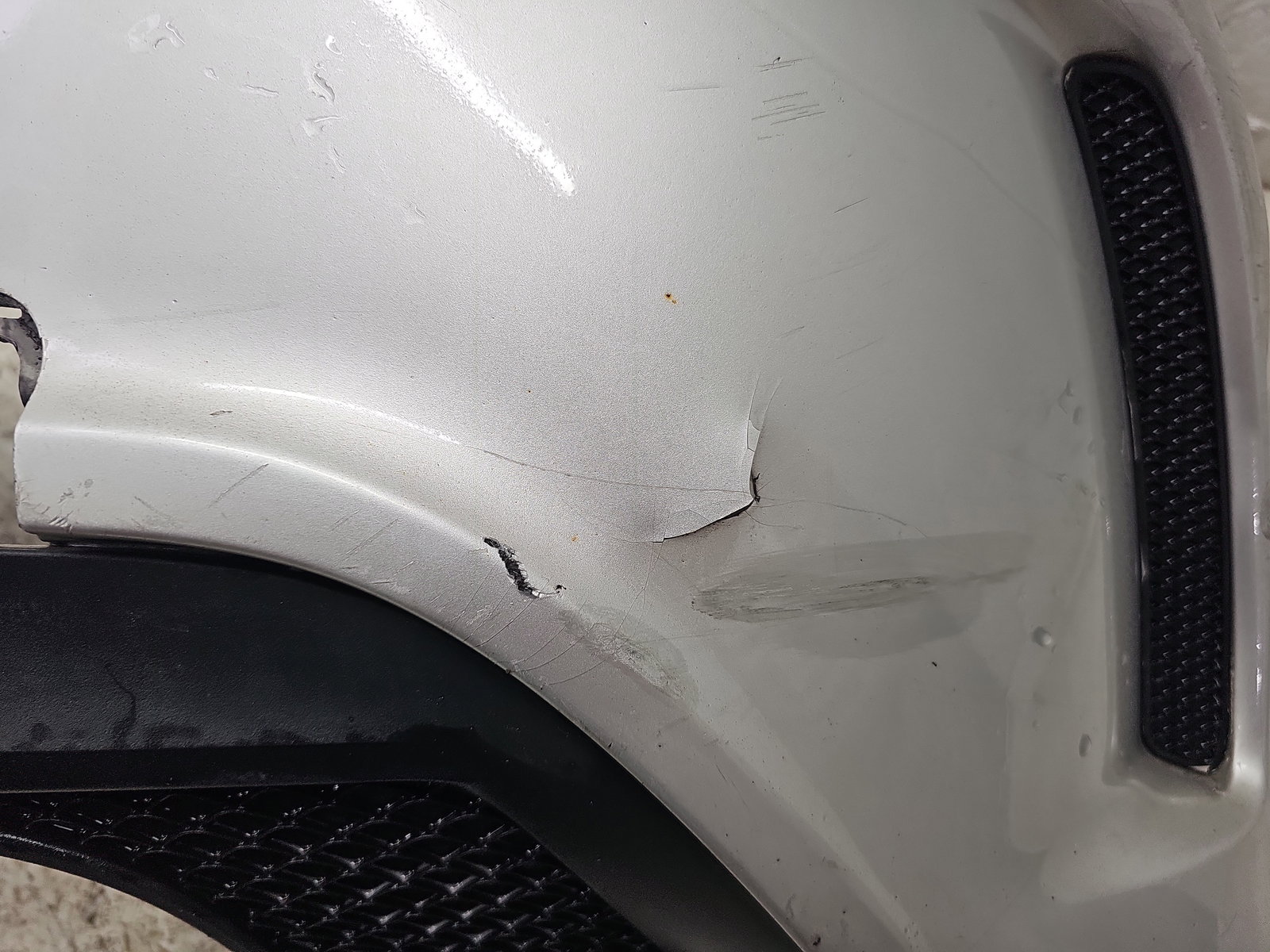 Bara spate Mercedes Clasa A (W176) [Fabr 2012-2018] 761 Polar Silver - imagine 4