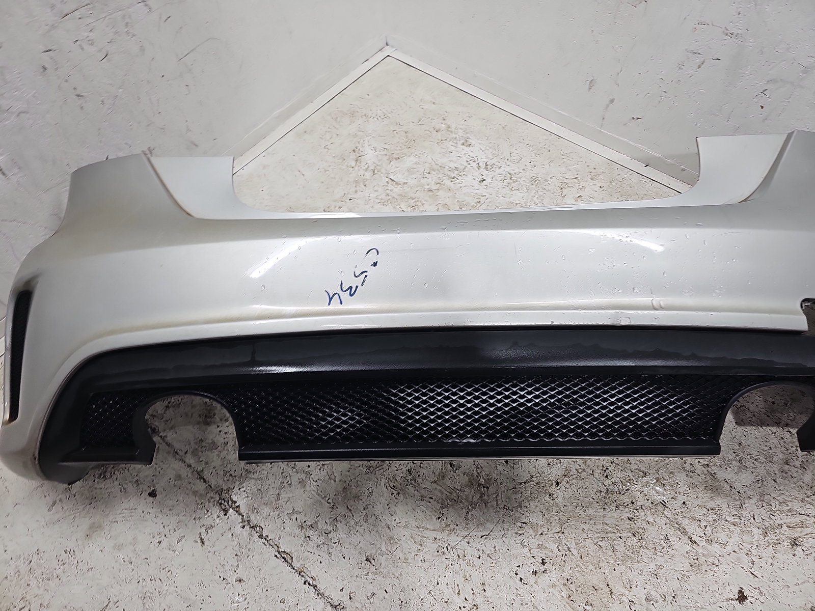 Bara spate Mercedes Clasa A (W176) [Fabr 2012-2018] 761 Polar Silver - imagine 7