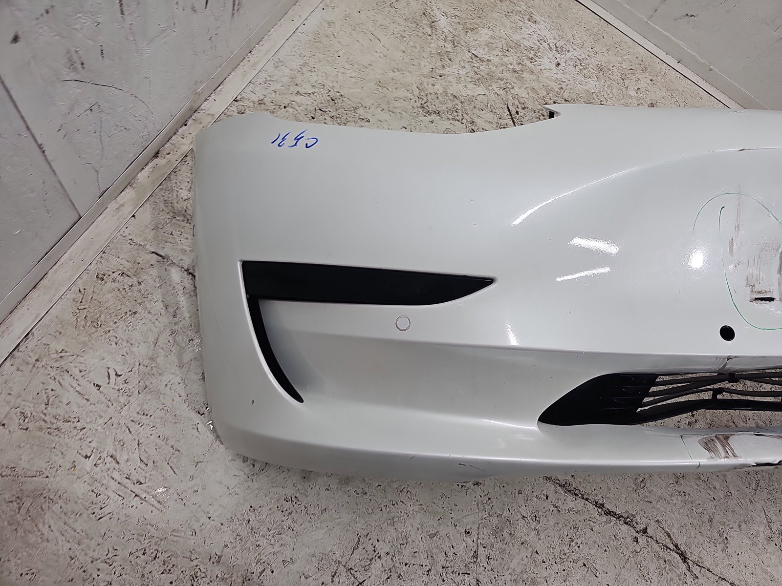 Bara fata TESLA Model 3 [Fabr 2020-2025] Pearl White - imagine 6