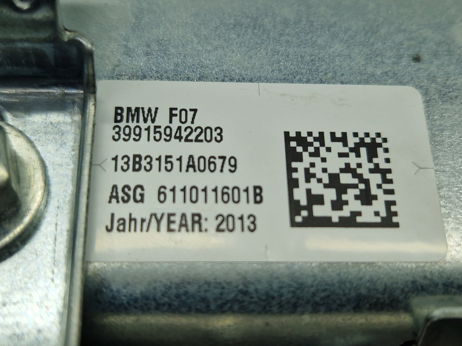 Airbag pasager Bmw 5 GT (F07) [Fabr 2011-2016] 611011601B - imagine 4