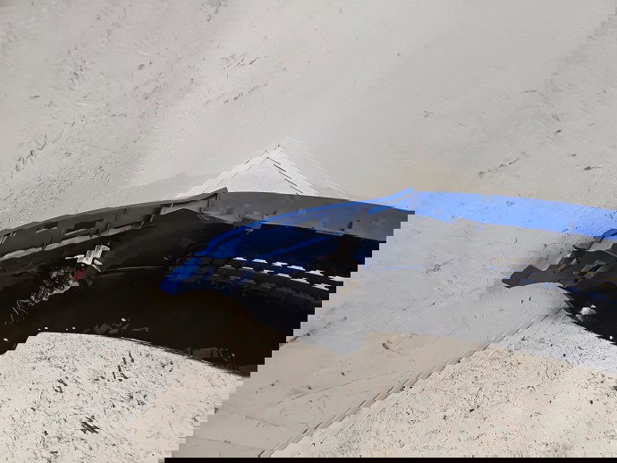 Bara fata MINI Countryman (R60) [Fabr 2010-2016] B14 True Blue Metalc