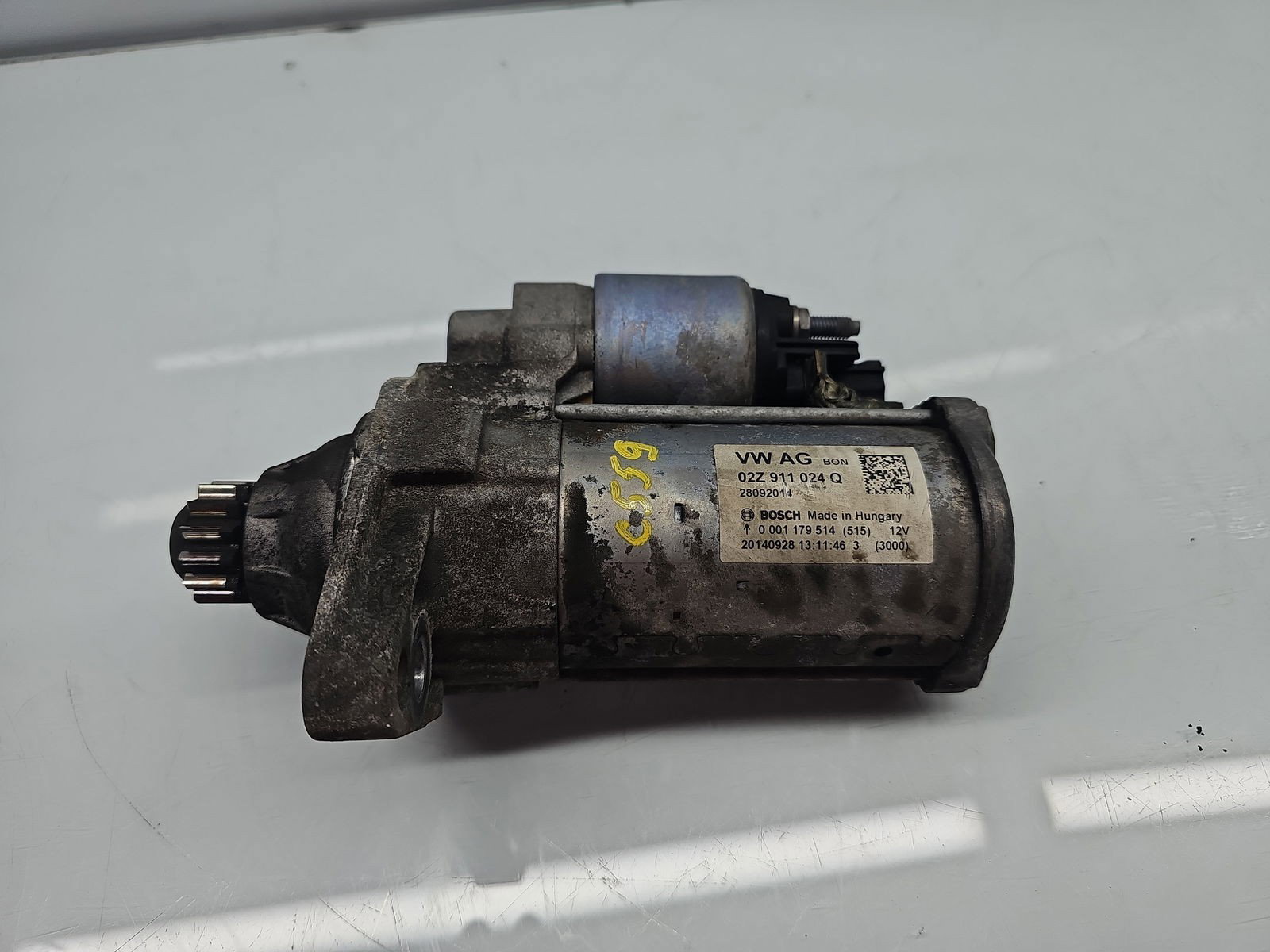 Electromotor Seat Leon (5F1) [Fabr 2012-2018] 02Z911024Q 1.4 TFSI CZEA 110KW / 150CP - imagine 1