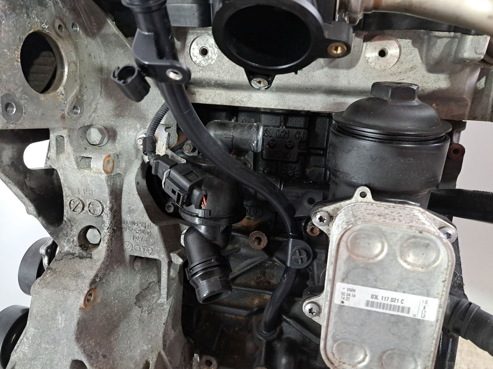 Motor complet ambielat AUDI A5 (8T3) [Fabr 2007-2015] CGLC 2.0 TDI CGLC 130KW / 177CP - imagine 2