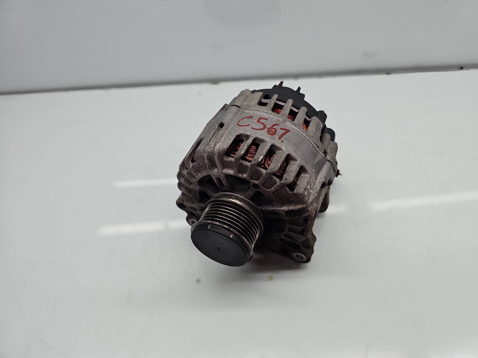 Alternator Volkswagen Polo (6R) [Fabr 2009-2016] 03L903023F 1.6 TDI CAYC 77KW / 105CP - imagine 6