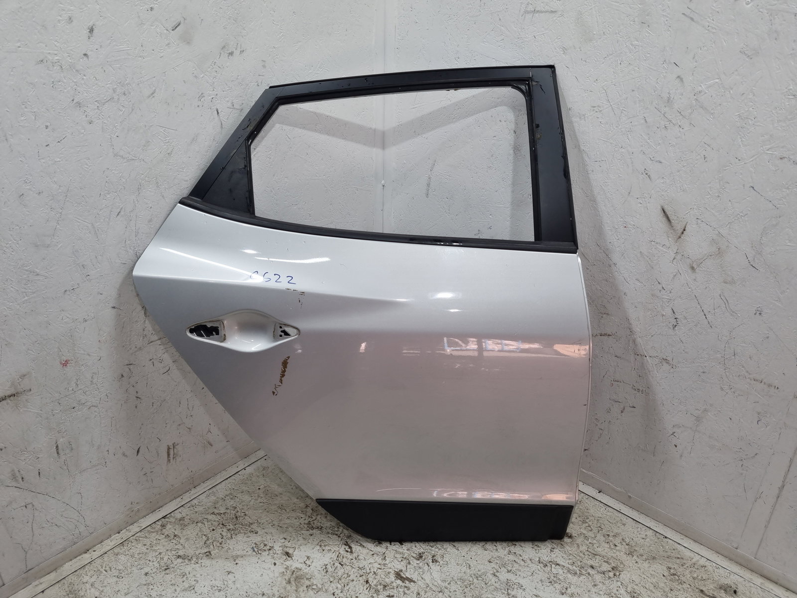 Usa dreapta spate Hyundai ix35 (LM) [Fabr 2010-2017] Sleek Silver - imagine 1