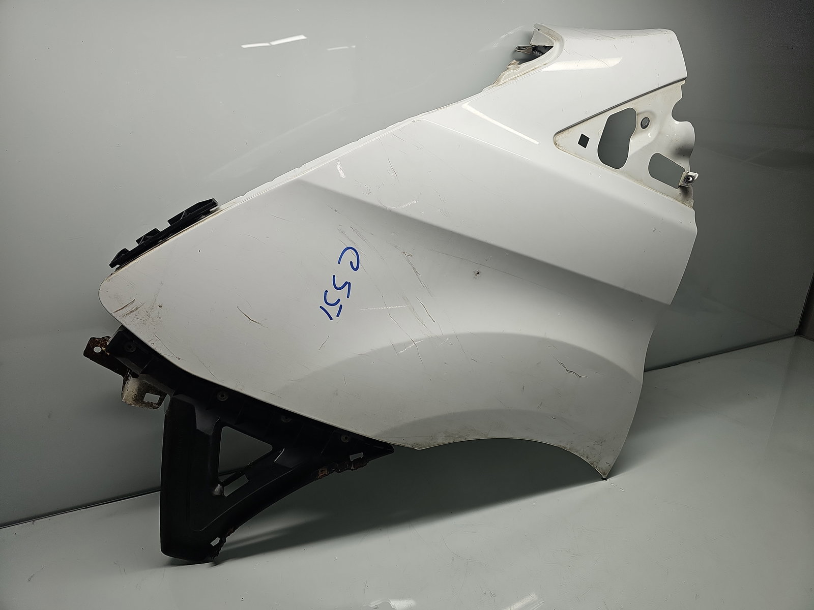 Aripa stanga fata Ford Transit Custom (TTF) [Fabr 2012-2016] Frozen White - imagine 2