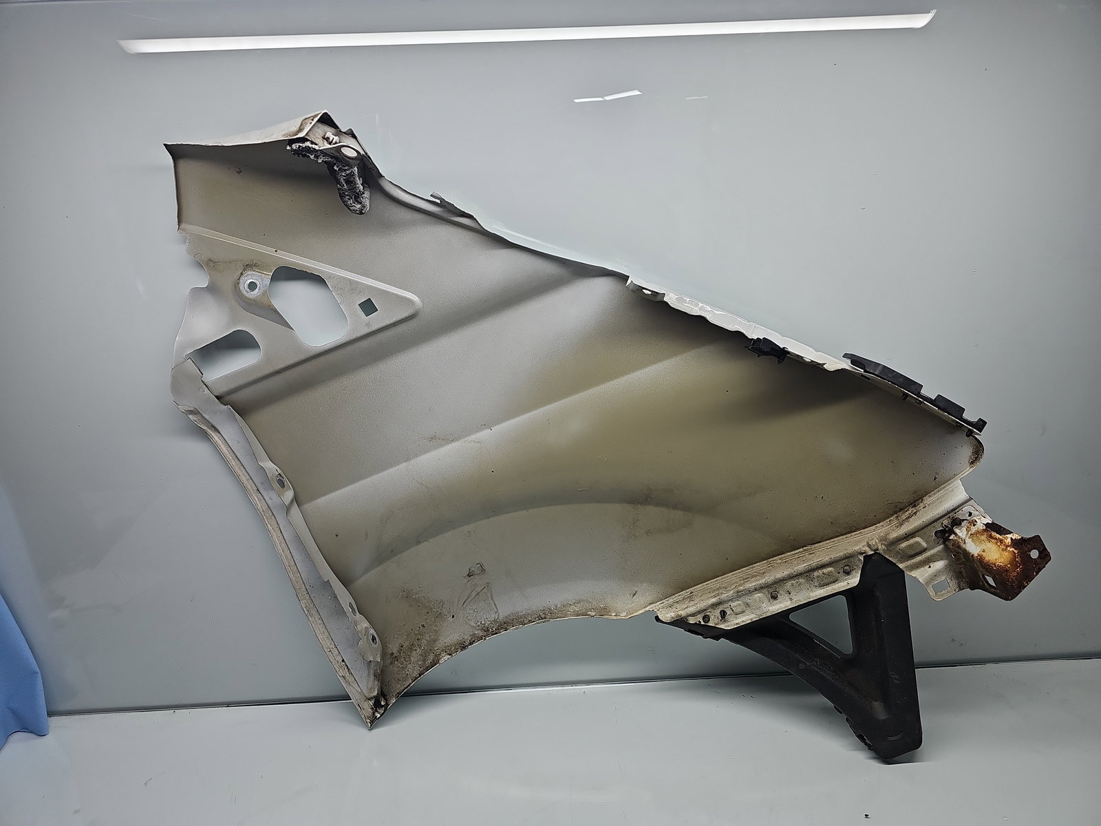 Aripa stanga fata Ford Transit Custom (TTF) [Fabr 2012-2016] Frozen White - imagine 6