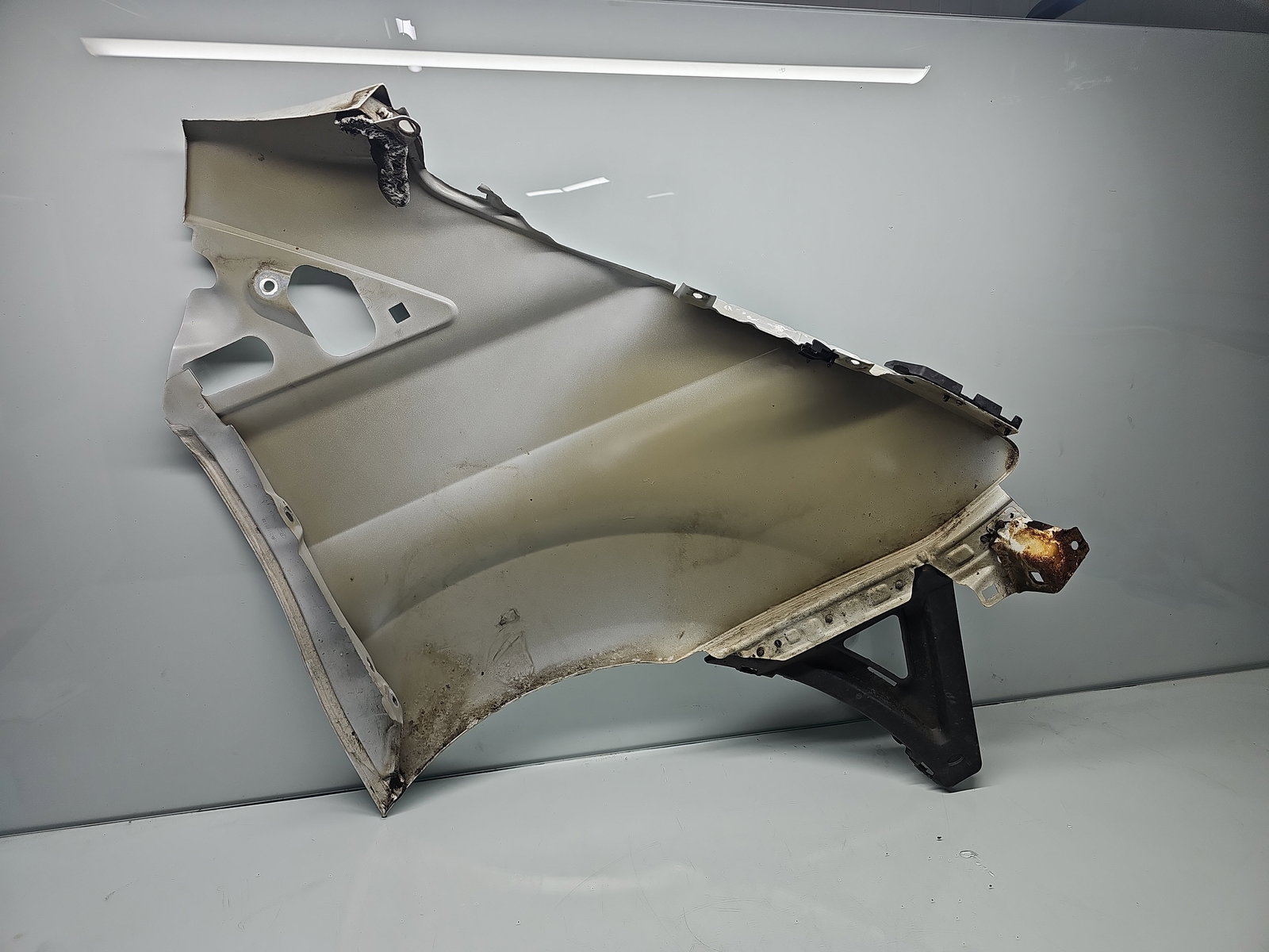 Aripa stanga fata Ford Transit Custom (TTF) [Fabr 2012-2016] Frozen White - imagine 7