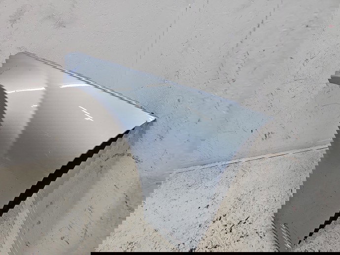 Aripa stanga fata Mercedes Clasa C (W204) [Fabr 2007-2014] Berlina Facelift, AMG 988U Argintiu Diamat