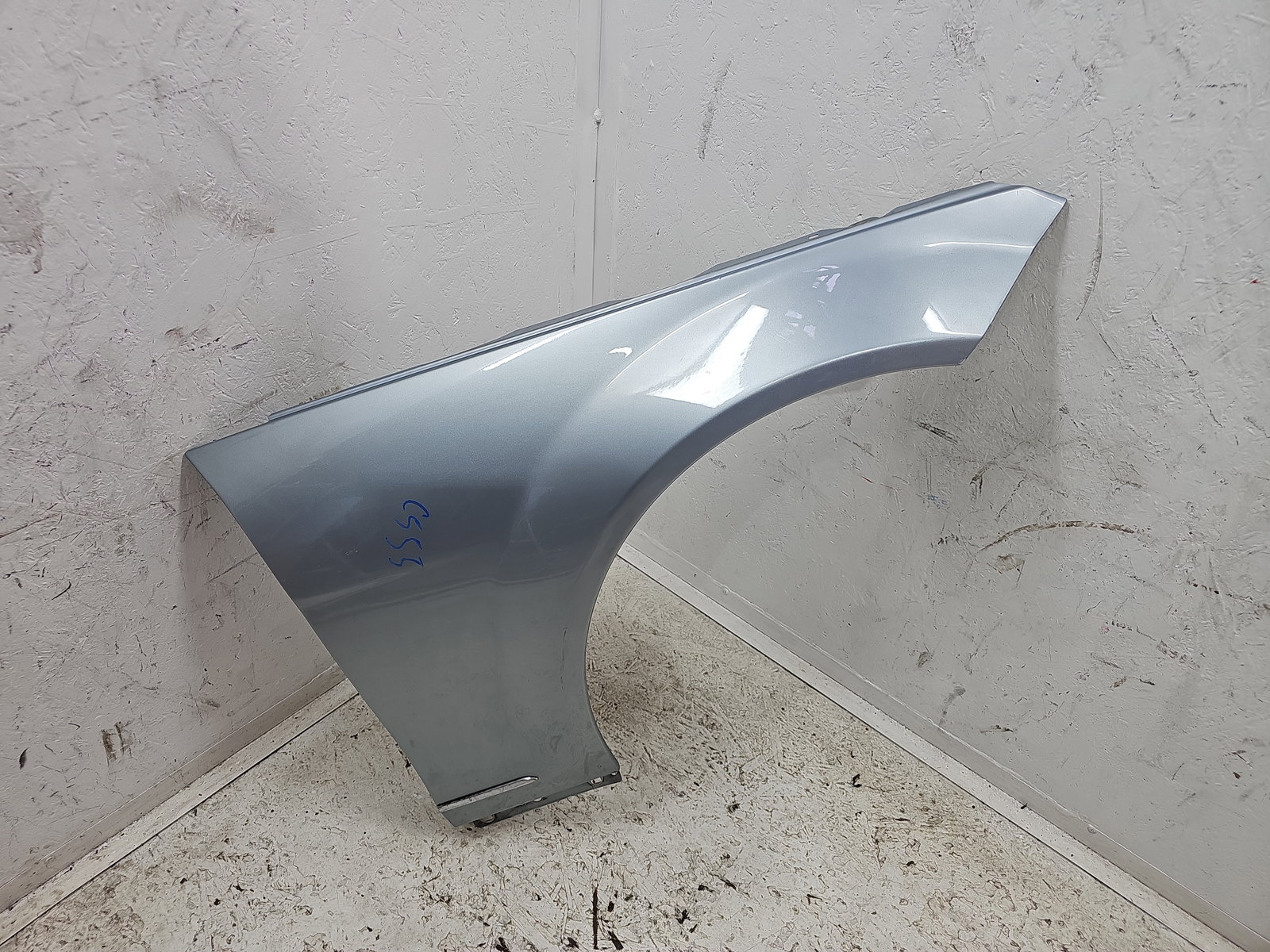 Aripa dreapta fata Mercedes Clasa C (W204) [Fabr 2007-2014] Berlina Facelift, AMG 988U Argintiu Diamat - imagine 1