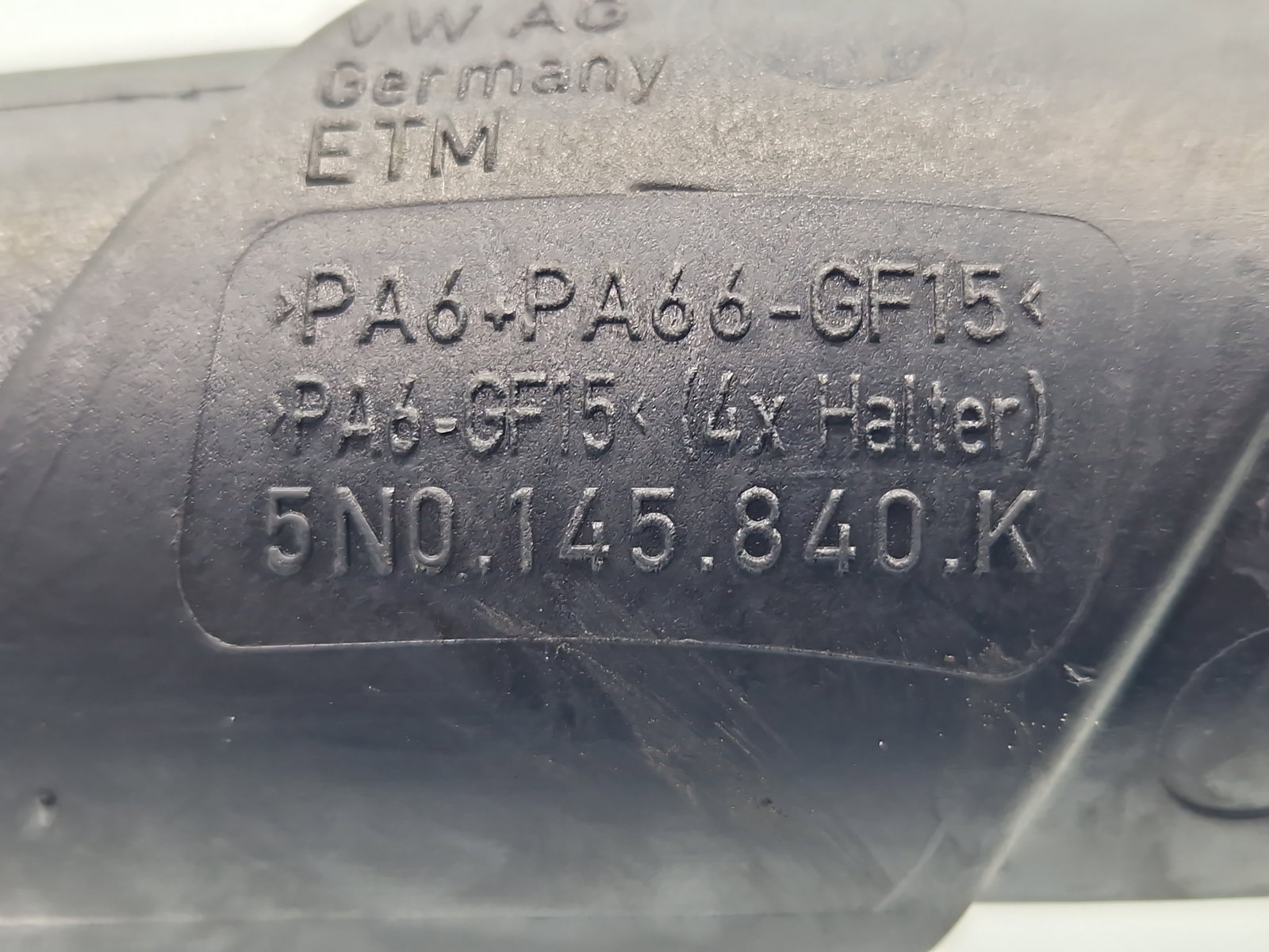 Tub intercooler Volkswagen Passat B7 (365) [Fabr 2010-2014] 5N0145840K 2.0 TDI CFFB 103KW / 140CP - imagine 5