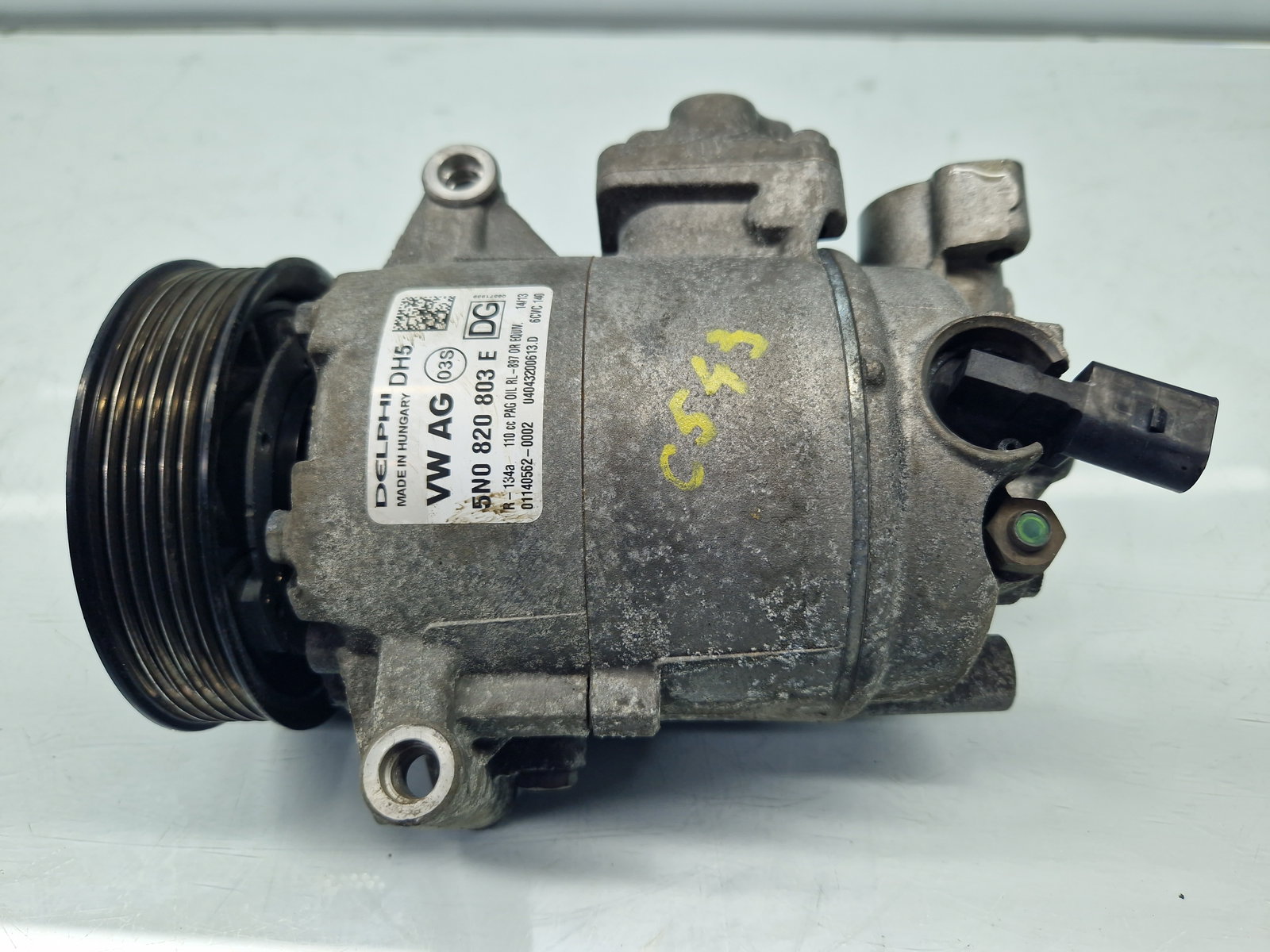 Compresor clima Volkswagen Passat B7 (365) [Fabr 2010-2014] 5N0820803E 2.0 TDI CFFB 103KW / 140CP - imagine 1