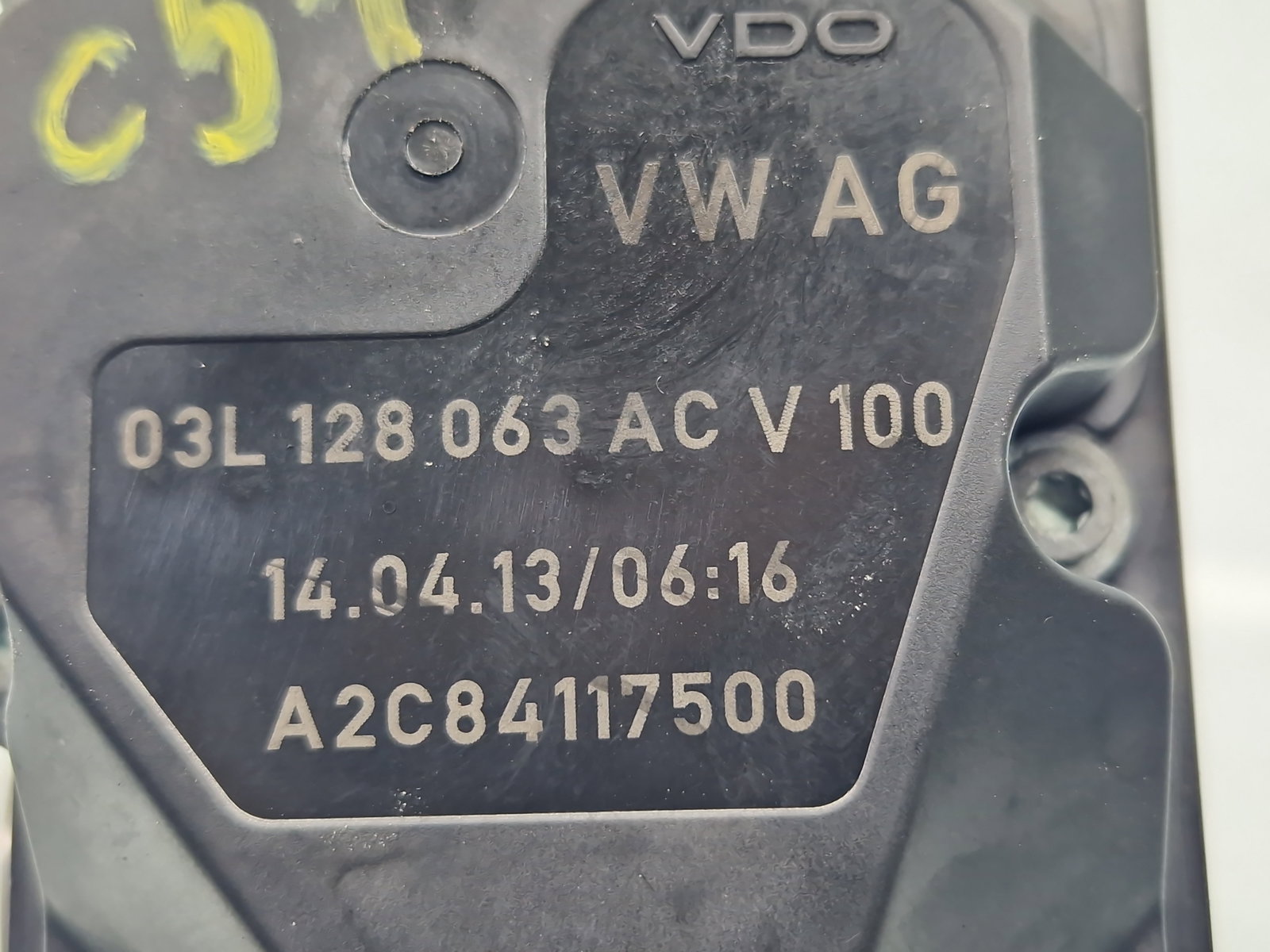 Clapeta acceleratie Volkswagen Passat B7 (365) [Fabr 2010-2014] 03L128063AC 2.0 TDI CFFB 103KW / 140CP - imagine 6