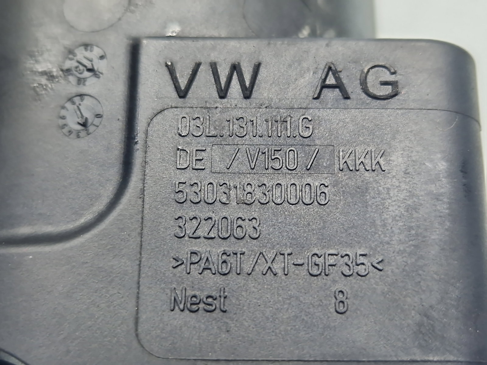 Rezonator turbo Volkswagen Passat B7 (365) [Fabr 2010-2014] Break 03L131111G - imagine 6