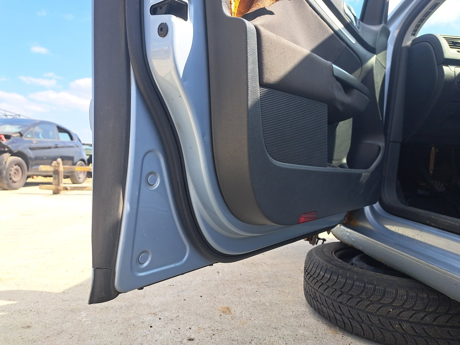 Usa stanga fata Volkswagen Golf 5 (1K1) [Fabr 2004-2008] Hatchback ALBASTRU - imagine 3