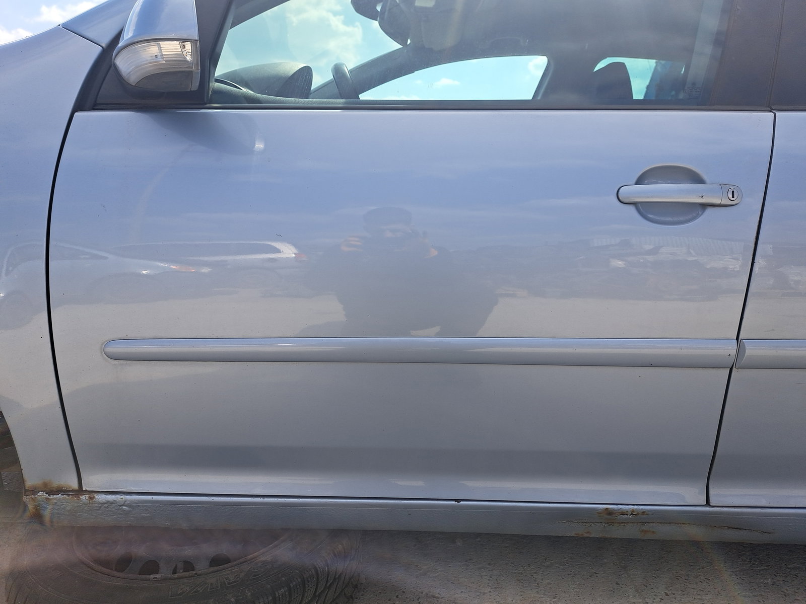 Usa stanga fata Volkswagen Golf 5 (1K1) [Fabr 2004-2008] Hatchback ALBASTRU - imagine 4