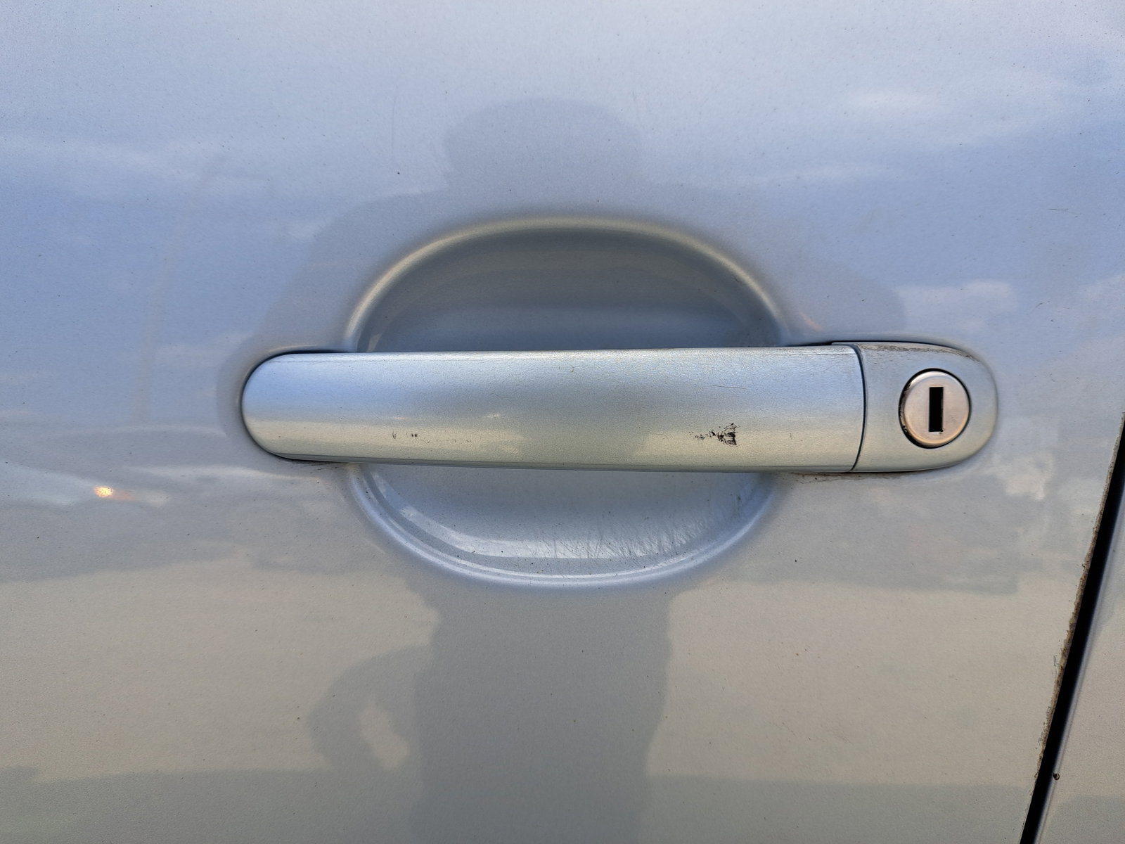 Maner usa stanga fata Volkswagen Golf 5 (1K1) [Fabr 2004-2008] Hatchback ALBASTRU