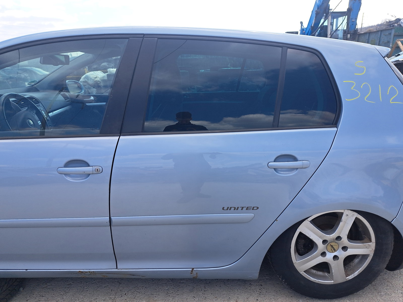 Usa stanga spate Volkswagen Golf 5 (1K1) [Fabr 2004-2008] Hatchback ALBASTRU - imagine 1