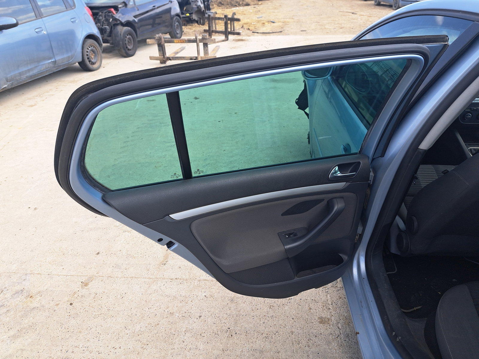 Usa stanga spate Volkswagen Golf 5 (1K1) [Fabr 2004-2008] Hatchback ALBASTRU - imagine 2