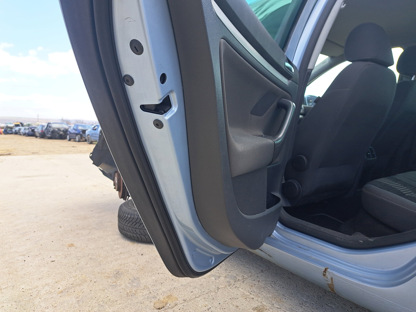 Usa stanga spate Volkswagen Golf 5 (1K1) [Fabr 2004-2008] Hatchback ALBASTRU - imagine 3