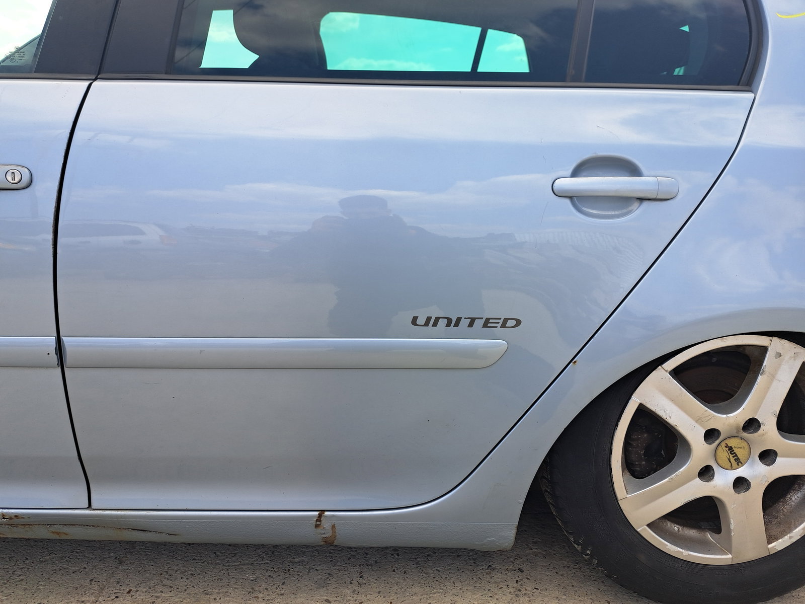 Usa stanga spate Volkswagen Golf 5 (1K1) [Fabr 2004-2008] Hatchback ALBASTRU - imagine 4