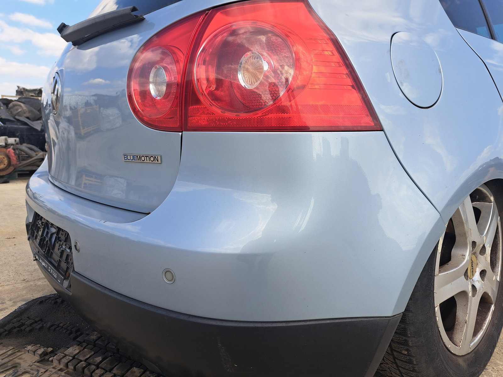 Bara spate Volkswagen Golf 5 (1K1) [Fabr 2004-2008] Hatchback ALBASTRU - imagine 3