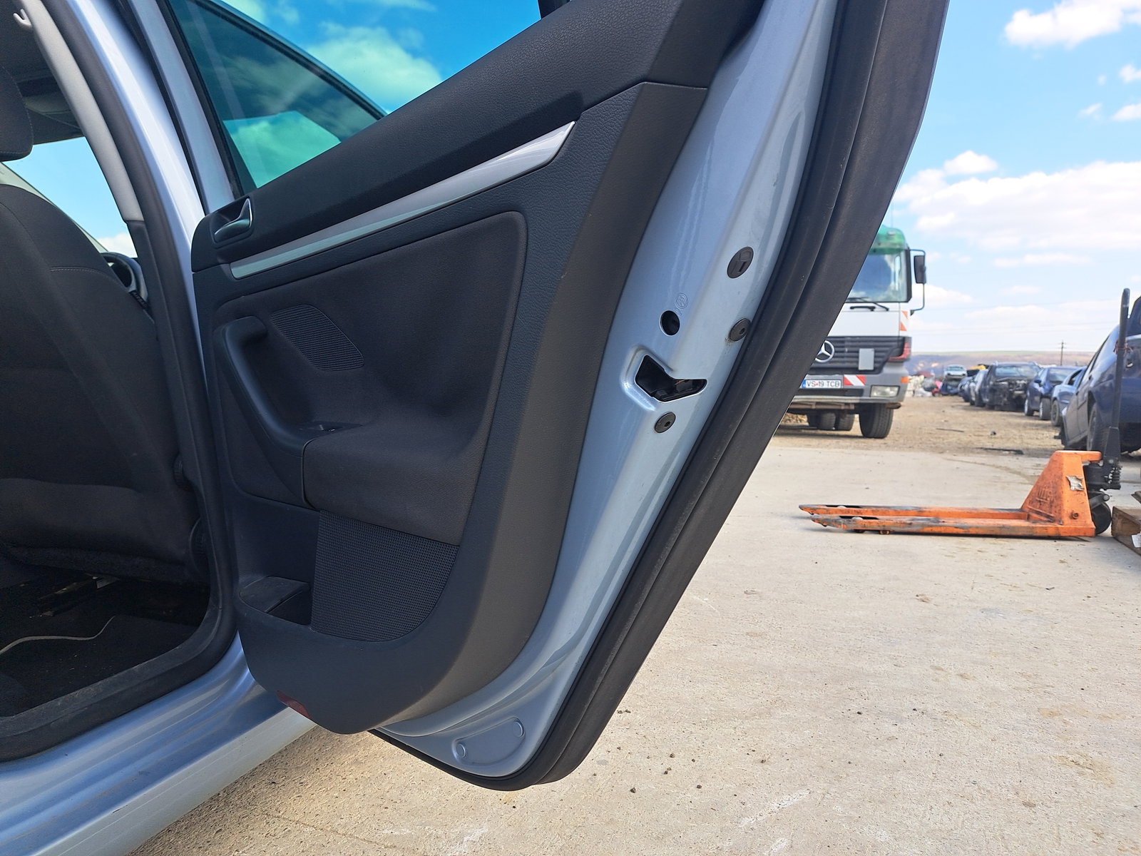 Usa dreapta spate Volkswagen Golf 5 (1K1) [Fabr 2004-2008] Hatchback ALBASTRU - imagine 4