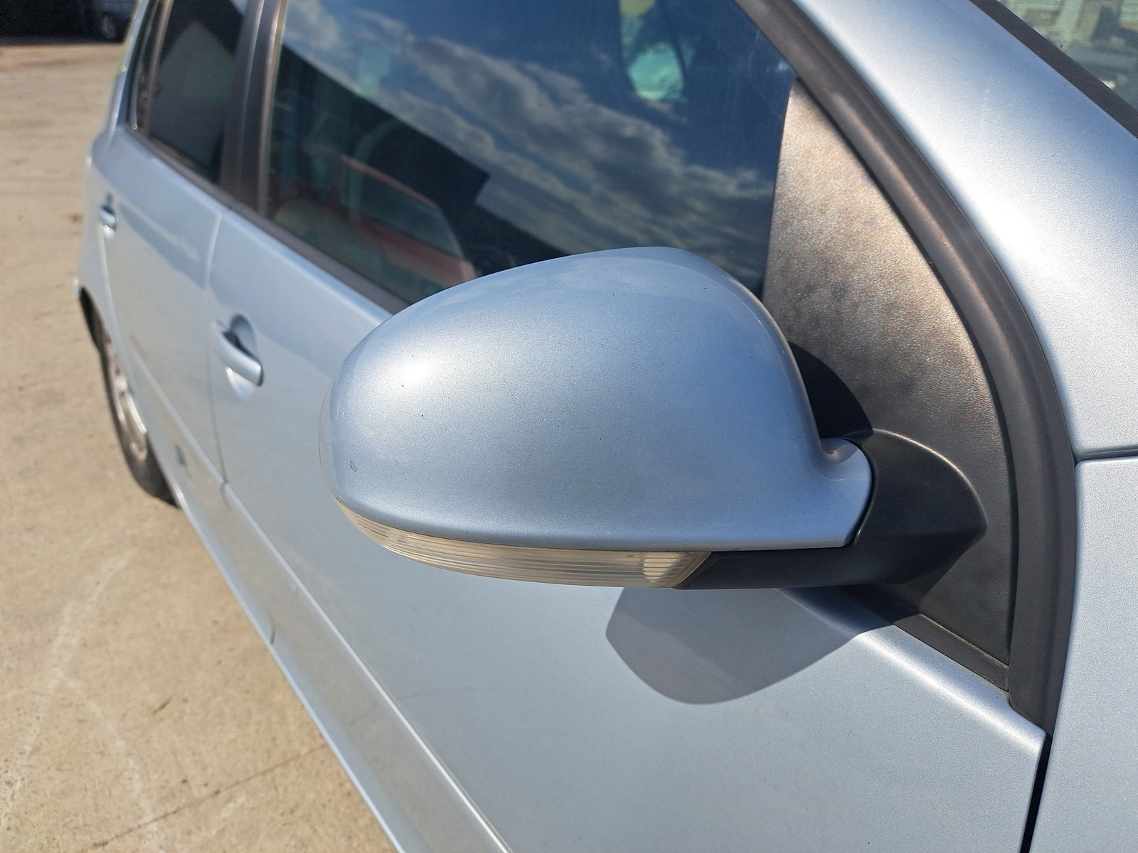 Oglinda dreapta Volkswagen Golf 5 (1K1) [Fabr 2004-2008] Hatchback ALBASTRU - imagine 1