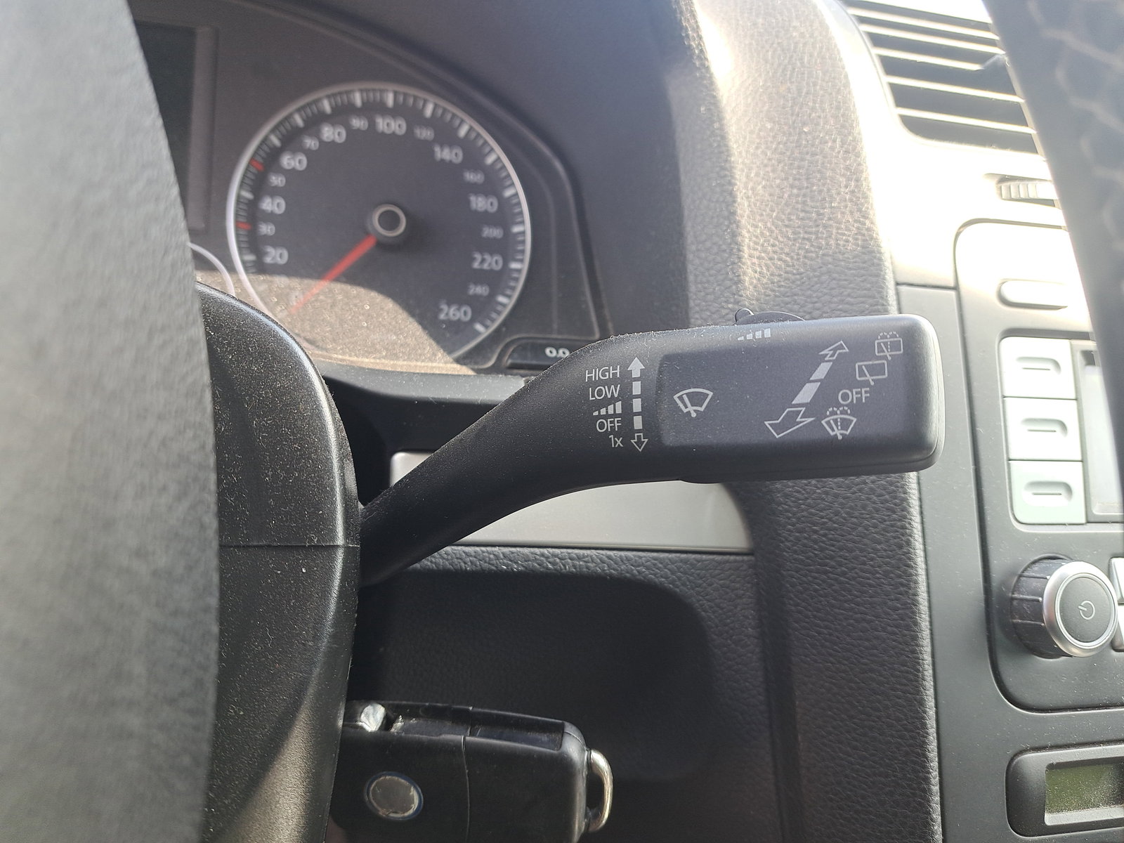 Maneta stergator Volkswagen Golf 5 (1K1) [Fabr 2004-2008] OEM