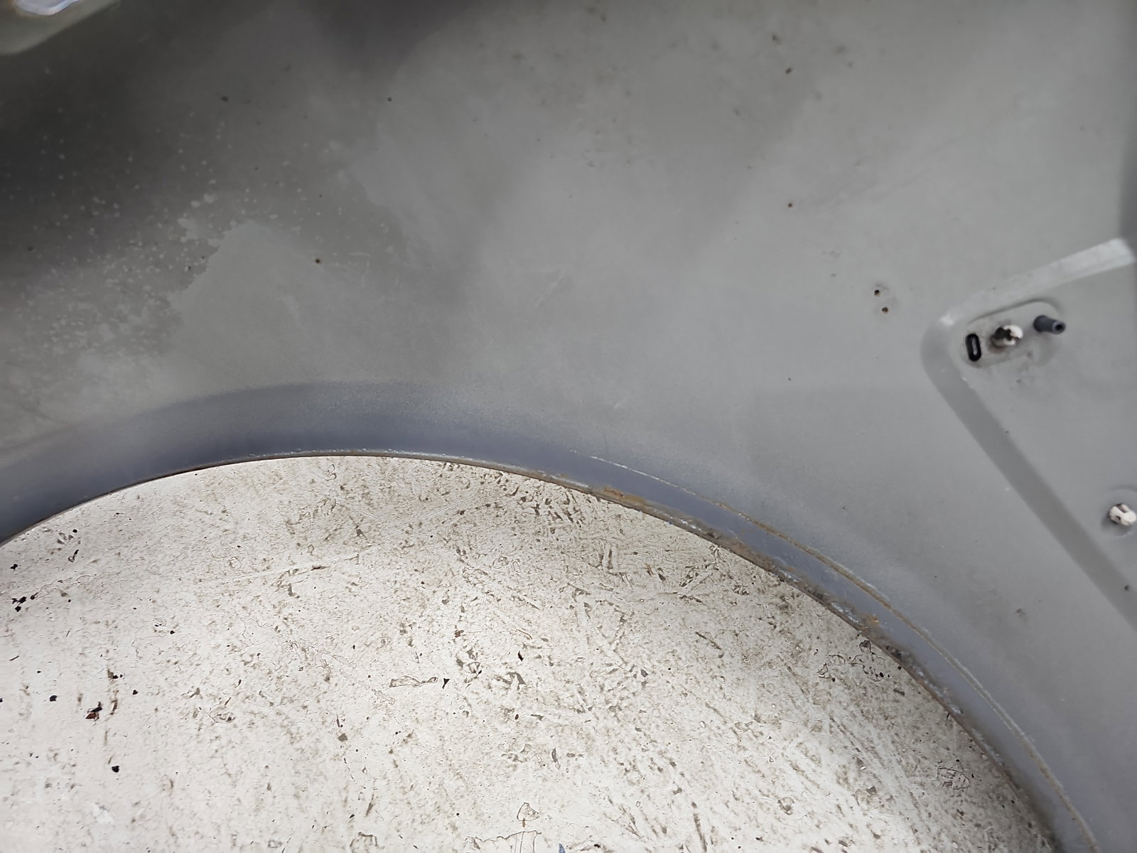 Aripa dreapta fata Jaguar XF (X250) [Fabr 2008-2015] Facelift Lunar Grey - imagine 2