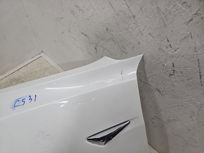 Aripa stanga fata TESLA Model 3 [Fabr 2020-2025] Pearl White